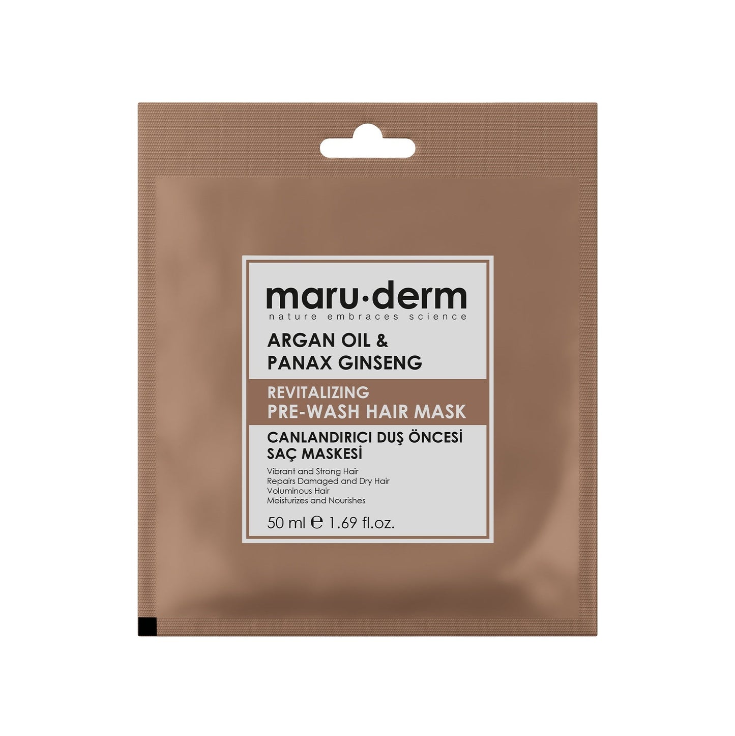 Maruderm Argan Oil & Panax Ginseng Revitalizing Pre-Wash Hair Mask
