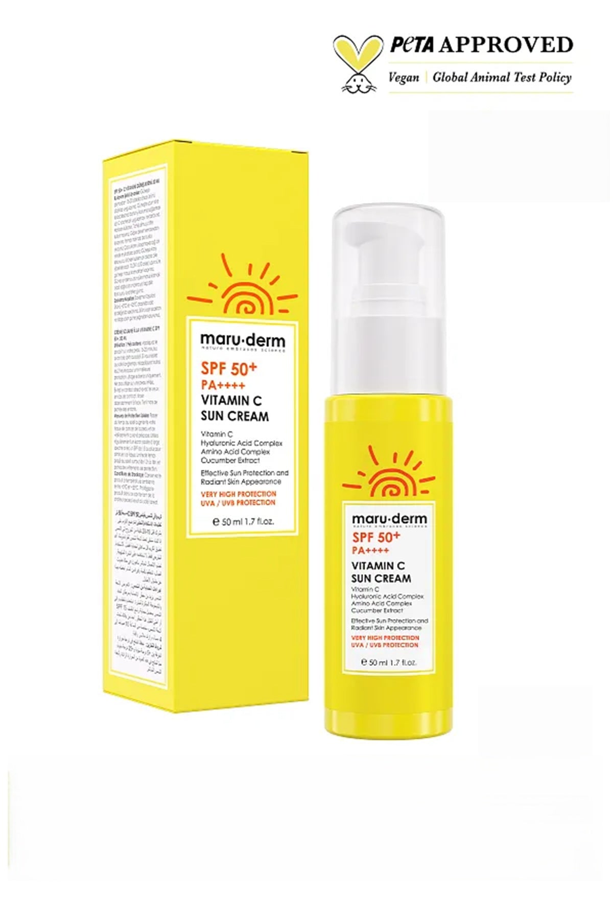 Maruderm SFP 50+ Vitamin C Sun Cream