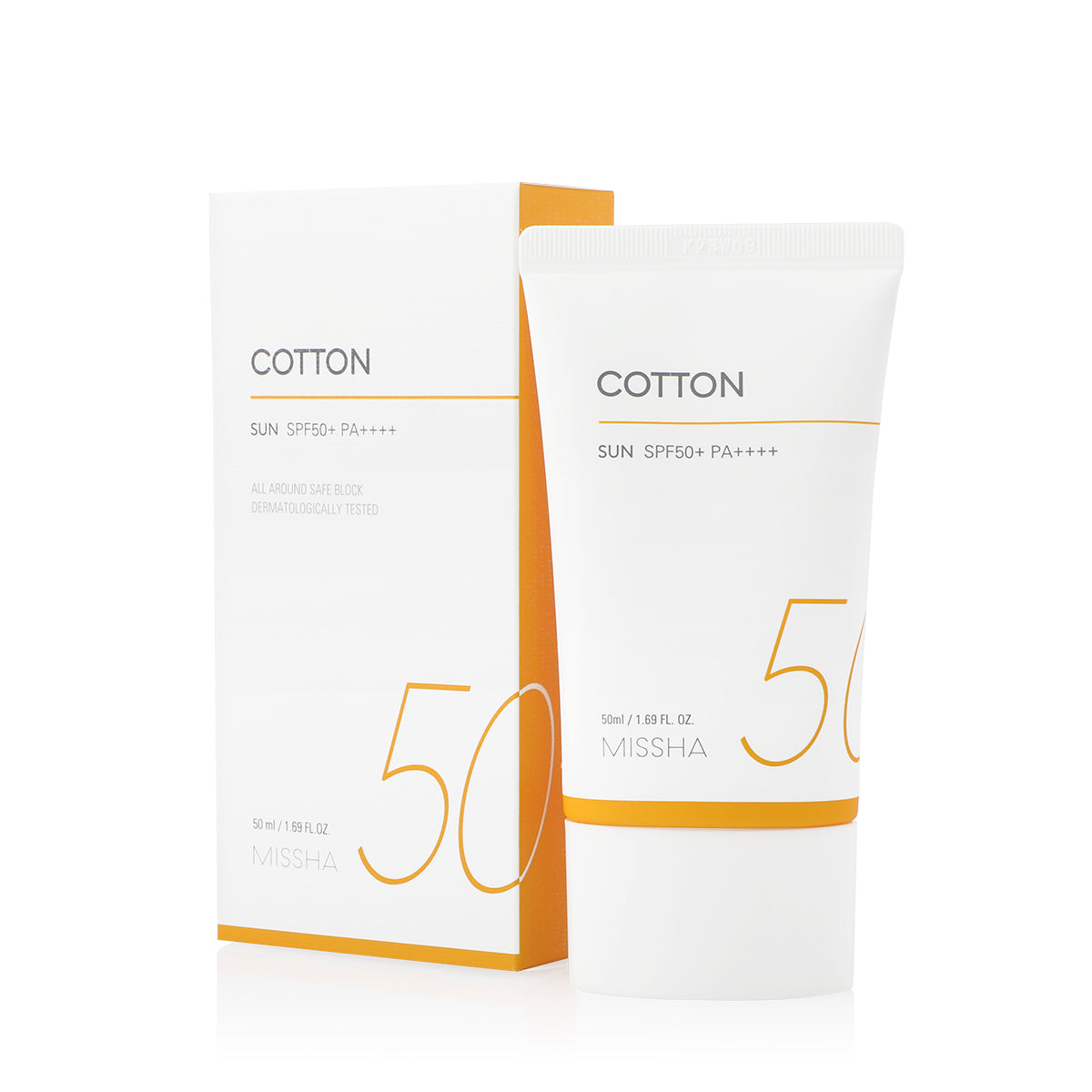 MISSHA All-around Safe Block Cotton Sun SPF50+ PA++++
