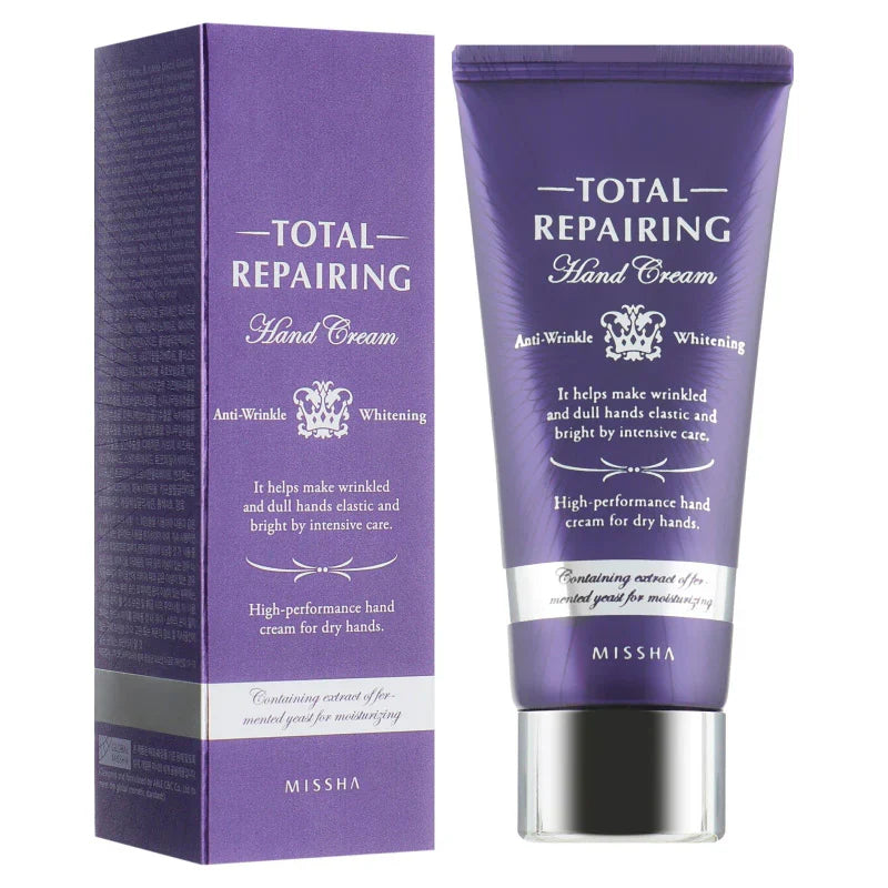 Missha Total Repairing Hand Treatment Hand Cream Anti-Wrinkle & Whitening