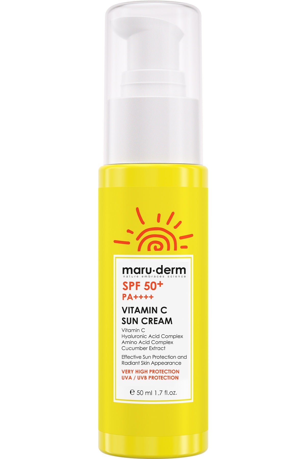 Maruderm SFP 50+ Vitamin C Sun Cream