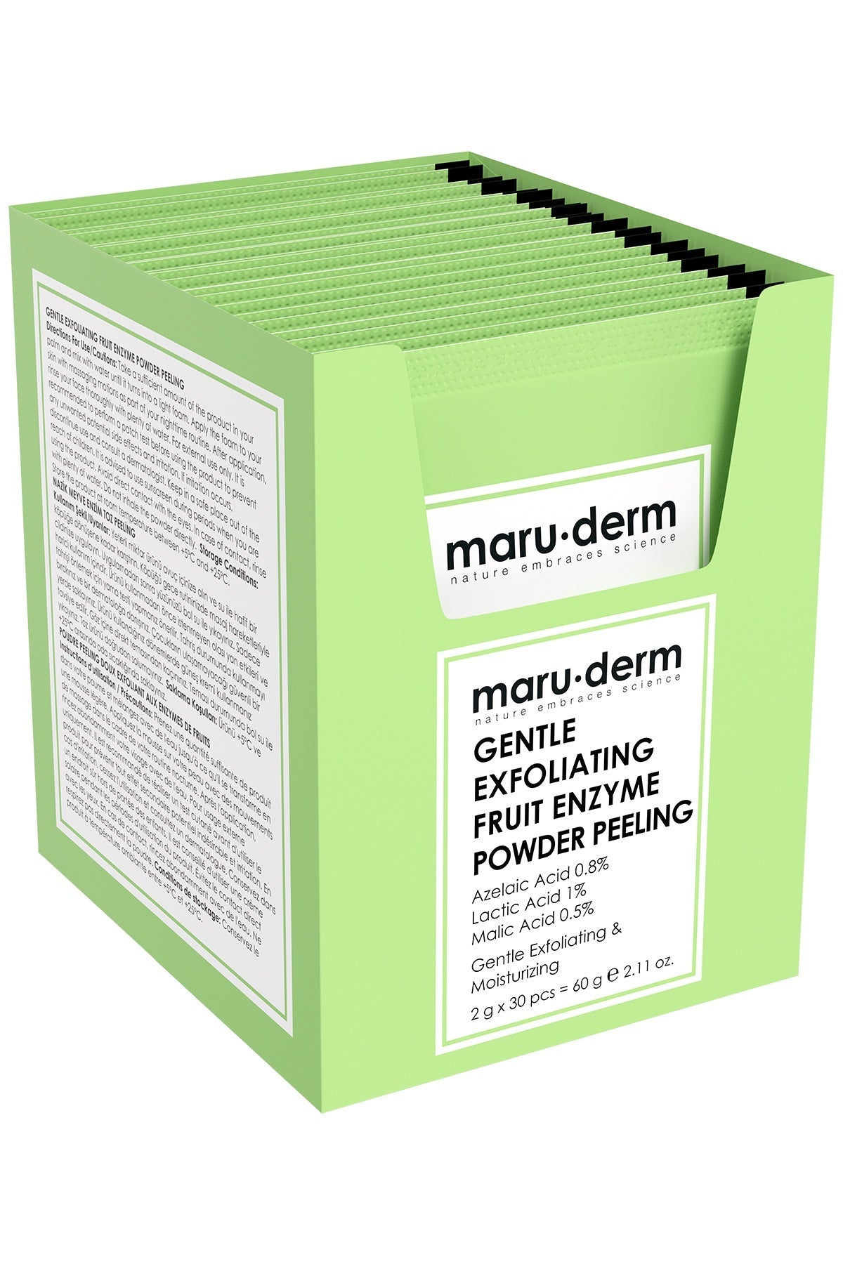 Maruderm Gentle Exfoliating Fruit Enzyme Powder Peeling