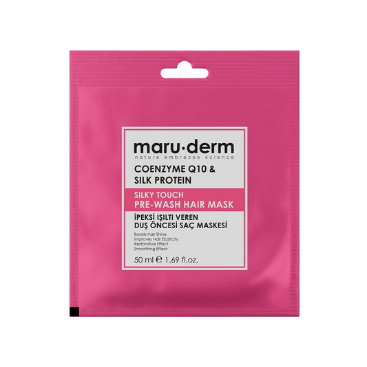 Maruderm Coenzyme Q10 & Silk Protein Silky Touch Pre-Wash Hair Mask