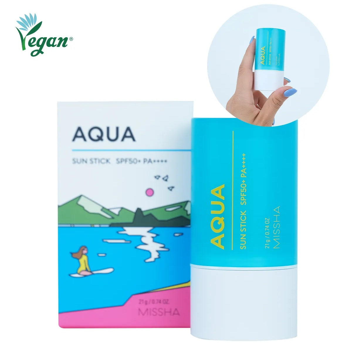 Missha All Around Safe Block Aqua Sun Stick SPF50+ PA++++