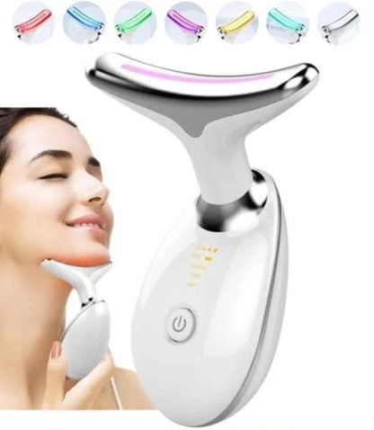 Premium 7 Color Face Massager Beauty Machine, Double Chin Therapy Facial Lifting Massager