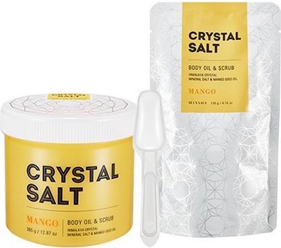 Crystal Salt Body Oil Scrub (Mango)