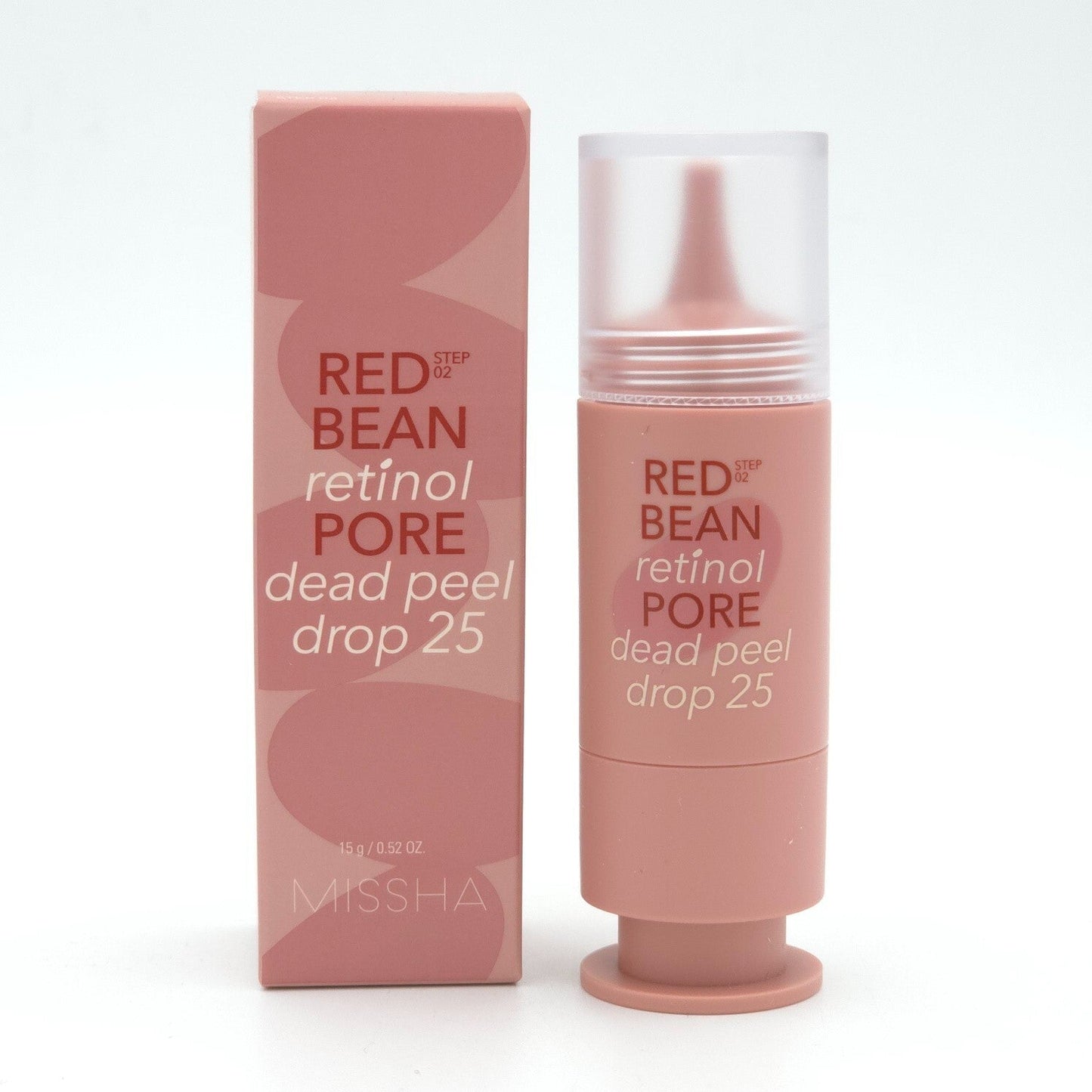 Missha Red Bean retinol Pore dead peel drop 25