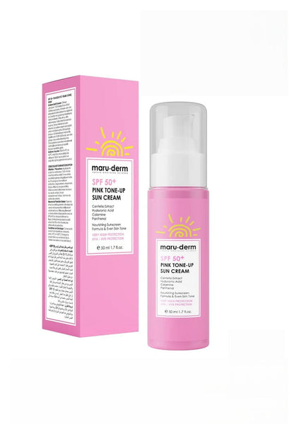 Maruderm SPF 50+ Pink Tone-Up Sun Cream