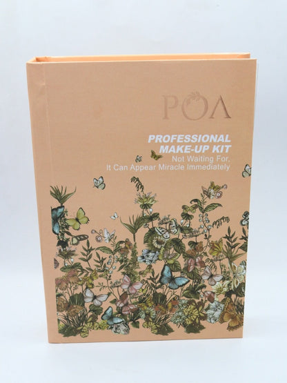 Set of eyeshadow and blusher and contour palette