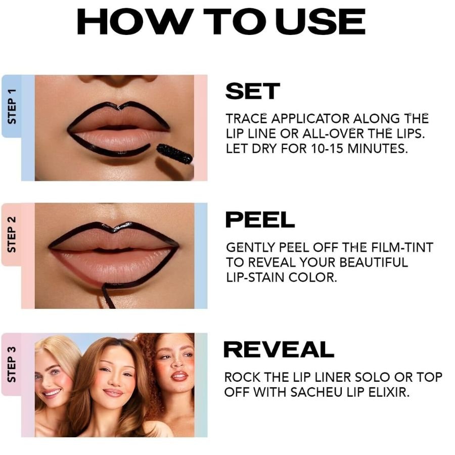 Lip Stain - Peel & Reveal (Buy 1 Get 1 Free)