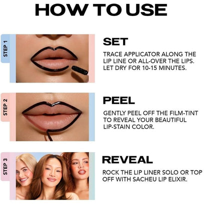 Lip Stain - Peel & Reveal (Buy 1 Get 1 Free)
