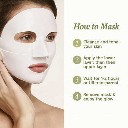 Luxury Collagen Glow Up Mask 2.0 (Spa-Level Results)