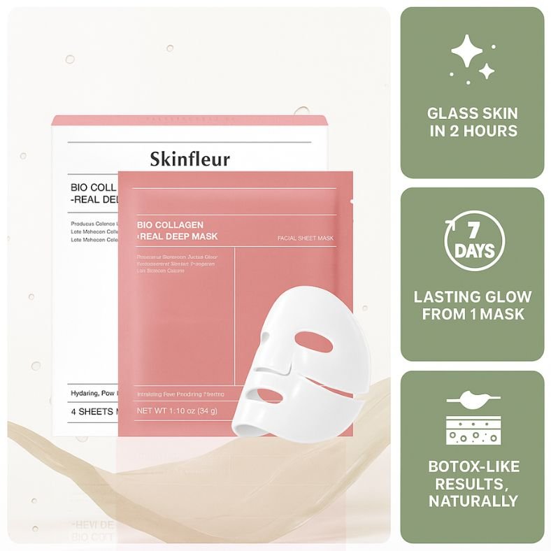Luxury Collagen Glow Up Mask 2.0 (Spa-Level Results)