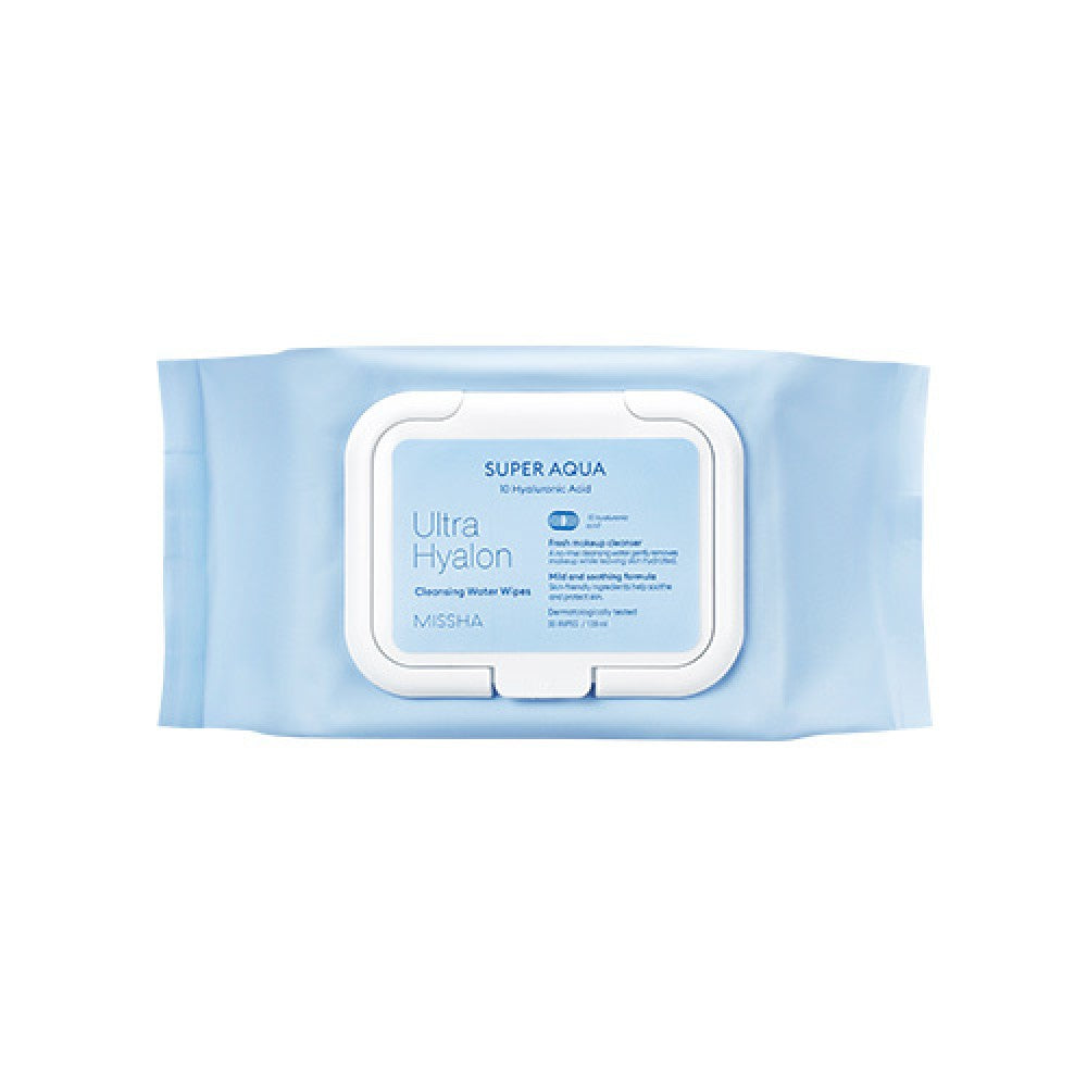 Missha Super Aqua Ultra Hyalron Cleansing Water Wipes
