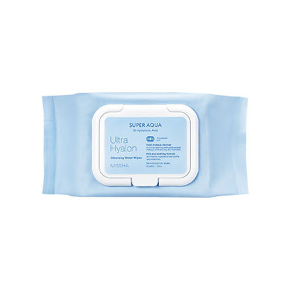 Missha Super Aqua Ultra Hyalron Cleansing Water Wipes
